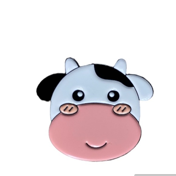 Accessories - Enamel Pin - cow. Buy 2 get 1 free-